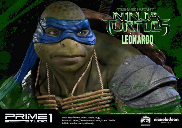 Teenage Mutant Ninja Turtles Museum Master Line Statue Leonardo 58 cm
